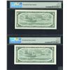 Image 2 : Bank of Canada $1, 1954 - Lot of 2 Replacement Notes