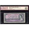 Image 1 : Bank of Canada $10, 1954 - Replacement Note