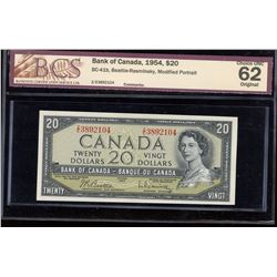 Bank of Canada $20, 1954