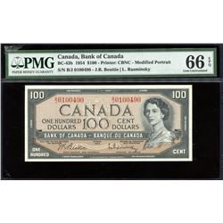 Bank of Canada $100, 1954