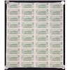 Image 2 : Bank of Canada $1, 1973 - Uncut Sheet of 40 Notes
