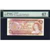 Image 1 : Bank of Canada $2, 1974 Replacement Note