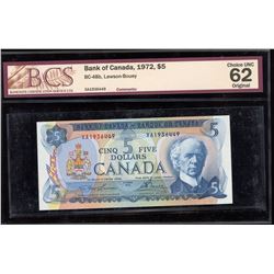 Bank of Canada $5, 1972