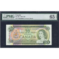 Bank of Canada $20, 1969