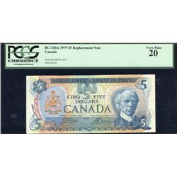 Bank of Canada $5, 1979