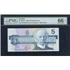 Image 2 : Bank of Canada $5, 1986 - Replacement Note