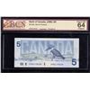 Image 1 : Bank of Canada $5, 1986