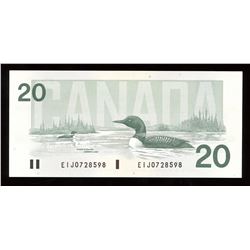 Bank of Canada $20, 1991