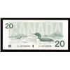 Image 1 : Bank of Canada $20, 1991