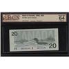 Image 1 : Bank of Canada $20, 1991