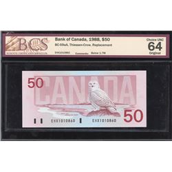 Bank of Canada $50, 1988