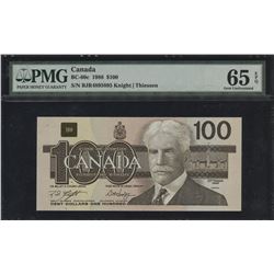 Bank of Canada $100, 1988