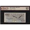 Image 1 : Bank of Canada $100, 1988