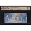 Image 1 : Bank of Canada $5, 2002 - Replacement Note