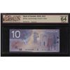 Image 1 : Bank of Canada $10, 2001