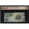 Image 1 : Bank of Canada $20, 2004