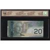 Image 2 : Bank of Canada $20, 2004 - Replacement Note