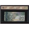 Image 2 : Bank of Canada $20, 2004 - Replacement Note