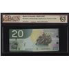 Image 1 : Bank of Canada $20, 2004 - Replacement Note