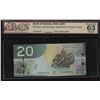 Image 1 : Bank of Canada $20, 2004 - Replacement Note