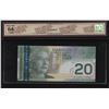 Image 2 : Bank of Canada $20, 2004 - Replacement Note