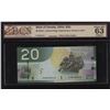 Image 1 : Bank of Canada $20, 2004 - Replacement Note