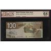 Image 1 : Bank of Canada $100, 2004