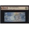 Image 1 : Bank of Canada $5, 2006