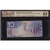 Image 1 : Bank of Canada $10, 2005 - Replacement Note