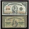 Image 1 : Dominion of Canada Twenty-Five Cents Banknotes, 1870 & 1923