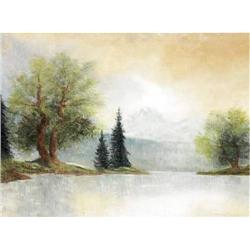 Szepesi Kuszka, Jeno      Igló, 1885 - , 1948       Landscape at the Lake
