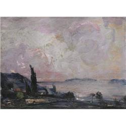 Magyar Mannheimer, Gusztáv      Pest, 1859 - Budapest, 1937      Waterside Scenery          