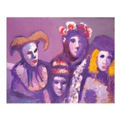 Schéner, Mihály     Medgyesegyháza, 1923 - , Carnival in Venice        