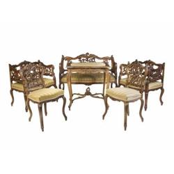 Sitting Furniture, 6 Pieces        