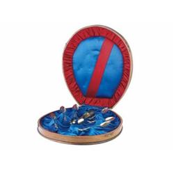 6 Coffee Spoons with Sugar Tongs        