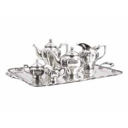 5 pieces of Tea-Coffee Set with Tray               