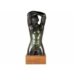 Antoine Vriens  (Forest, 1902 - Uccle, 1987) Semi-Nude Stretching her Limbs