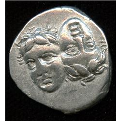 MOESIA, Istros. 400-350 BC. AR Drachm