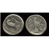 Image 2 : EUBOIA, Chalkis. 340-294 BC. AR Drachm. Lot of 2