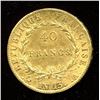 Image 1 : France 40 Francs gold, Napoléon 1, AN 13-A (1804-1814)