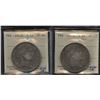 Image 1 : Lot of 2 France silver 5 Francs, 1811K and 1813K