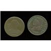 Image 1 : Lot of two USA half-cents