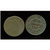 Image 2 : Lot of two USA half-cents