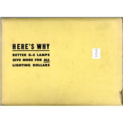 H. Don Allen Collection - General Electric USA Coin Advertisement Card