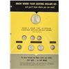 Image 2 : H. Don Allen Collection - General Electric USA Coin Advertisement Card