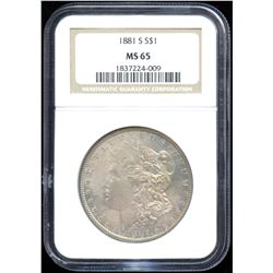 USA Morgan Dollar, 1881-S