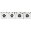 Image 3 : Dealer/bullion lot - carded USA 10c, 25c and 50c