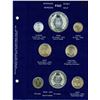 Image 2 : 1971-1973 Complete BLUE FAO World Coin Album W/ Silver/Proof Coins As Issued.