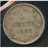 Image 1 : 1882H Newfoundland Five Cents