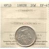 Image 2 : 1882H Newfoundland Twenty Cents